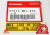 OEM Honda Decal - Luggage Carrier Caution