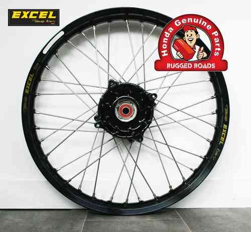 Wheelset - Front Wheel Complete BLACK - RD04/07/07A (1990-03)