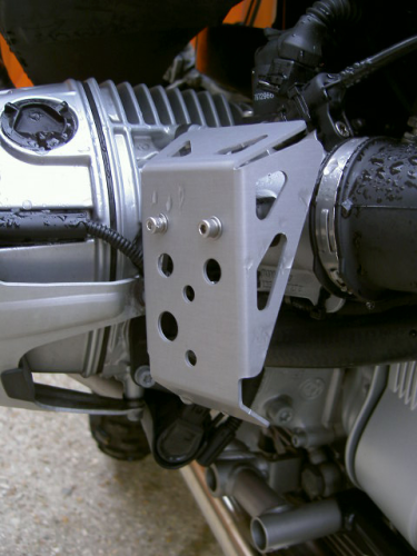 Throttle Potentiometer Guard - Silver - R1200GS & R1200GSA
