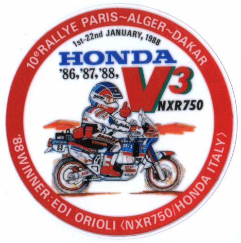 Honda NXR750 Dakar Winner