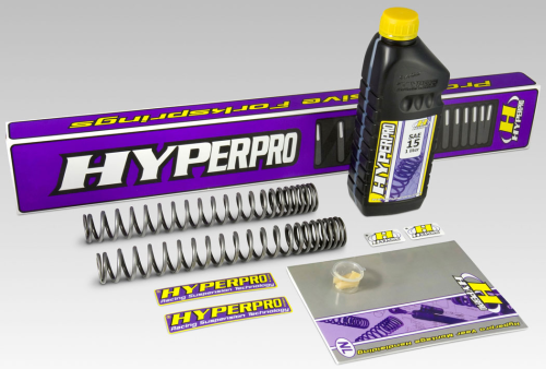 HyperPro Progressive front fork springs for Varadero XL1000V (04 > with ABS)