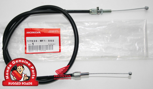 OEM Honda Throttle Cable B (Push) - RD07/RD07A (1993-03)