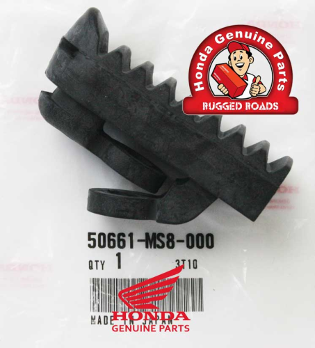 OEM Honda Front Foot Peg Rubber - Africa Twin RD03/04/07/07A (1988-03)