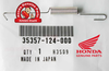 OEM Honda Rear Brake Switch Spring - RD07 / RD07A (1993-03)