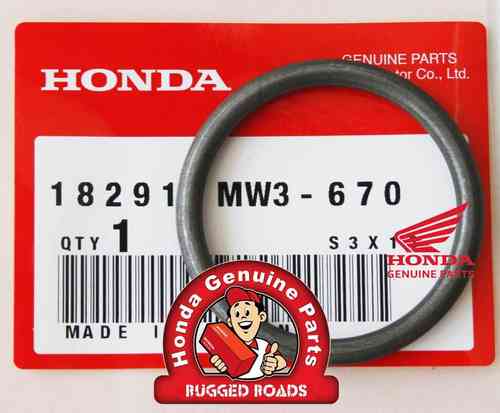 OEM Honda Exhaust Header Gasket - FRONT Cylinder - RD04/07/07A (1990-03)
