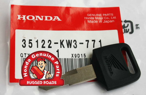 OEM Honda Key Blank (Type 2) - RD03/04/07/07A (1988-03)