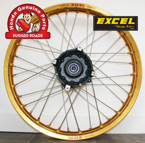 Wheelset - Front Wheel Complete GOLD - RD04/07/07A (1990-03)