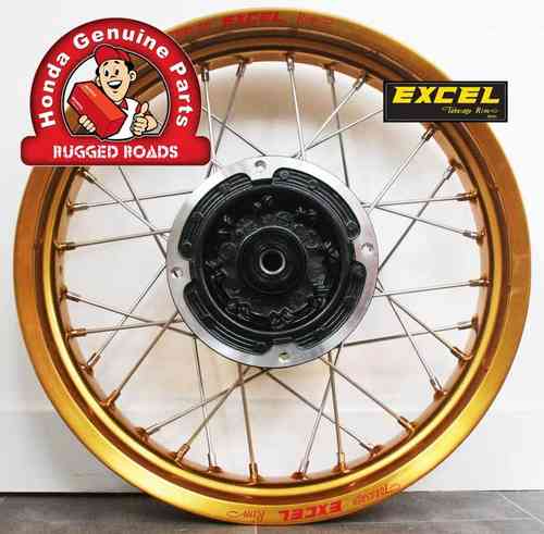 Wheelset - Rear Wheel Complete GOLD - RD04/07/07A (1990-03)