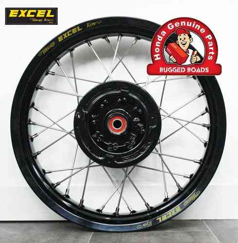 Wheelset - Rear Wheel Complete BLACK - RD04/07/07A (1990-03)