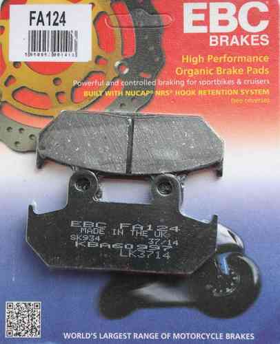 EBC Organic Brake Pads FRONT - RD03 (1988 - 89)