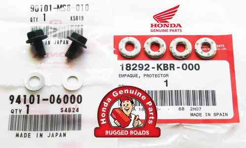 OEM Honda Manifold Guard Fitting Kit - RD04/07/07A (1990 - 03)