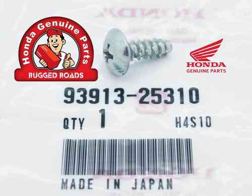 OEM Honda Mudguard Screw, Tapping 5 x 14 (PO) - RD07/07A (1993 - 03)