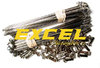 Stainless Steel Spoke Set REAR 32 for Excel 18" Rim