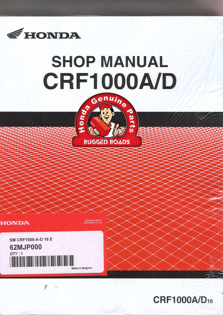 CRF 1000 A-D Africa Twin 16 Werkstatthandbuch NEU/Service Manual original Honda 