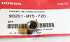 OEM Honda Mirror Nut, Hex 10mm (Left Hand Thread) - RD07/07A (1993-03)