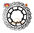 Moto-Master Flame Floating Front Brake Disc RIGHT – CRF1000/CRF1100
