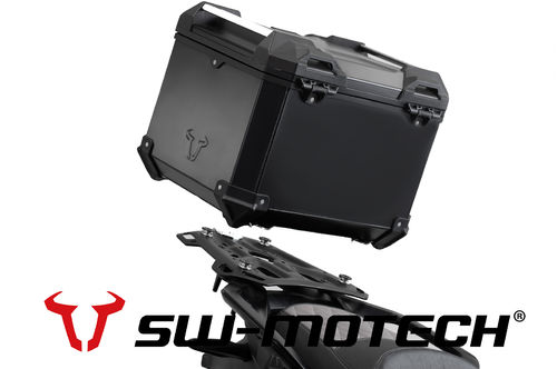SW Motech TRAX Adventure Top Case System - BLACK for Honda CRF1000 Africa Twin (2016>)