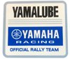 Yamalube Rally Team Decal - Blue
