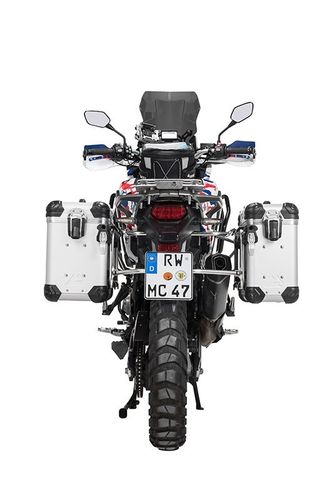 Touratech ZEGA Evo Pannier System "And-S" 31/38 ltr with Rack - CRF1000 (2016/17)