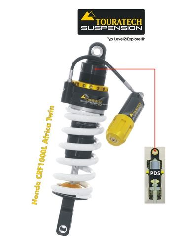 Touratech Suspension Shock Absorber CRF1000L Explore HP/PDS