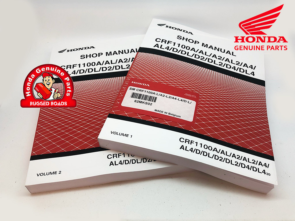 OEM Honda Workshop Manual - CRF1100 (2020/21 model) new