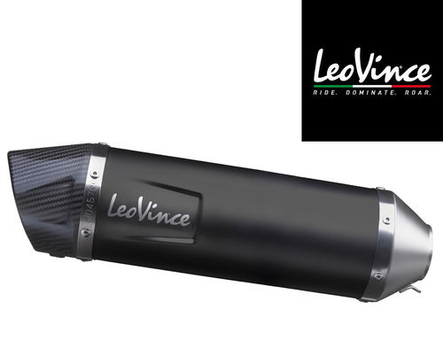 LeoVince LV ONE EVO Black Edition Stainless Steel Slip-On - Tenere 700
