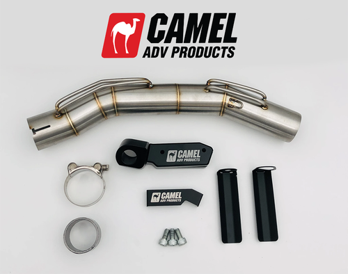 Camel ADV High Mount RALLY Link Pipe Kit - Tenere 700