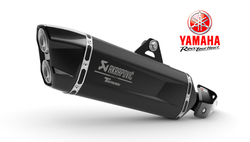 OEM Yamaha Akrapovic Titanium Black EUR5 Silencer  - Tenere 700