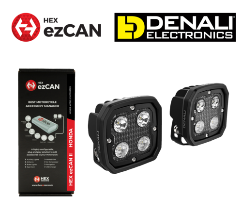 HEX ezCAN II / Denali D4 Light Kit - CRF1100 Africa Twin