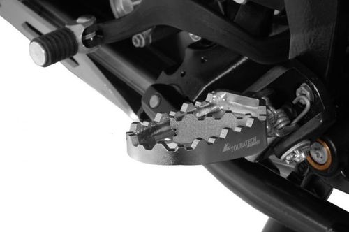 "Works" long-distance foot pegs for KTM LC8, LC4, 690 Enduro, EXC and KTM 790, 890, 1050, 1090, 1190