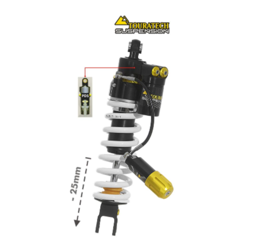 Touratech Suspension Lowering Shock (-25 mm) Extreme CRF1100L