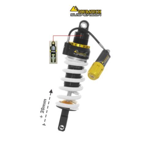 Touratech Suspension Shock Absorber Type Level2/PDS HIGH +20mm CRF1100L