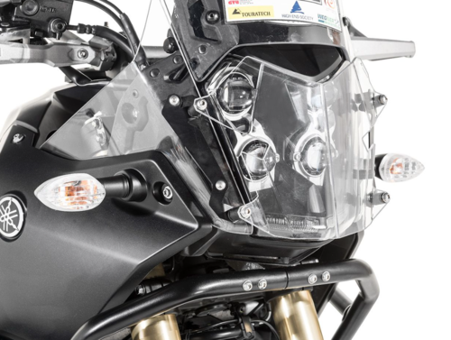 Touratech Headlight Guard Makrolon with Quick Release Fastener - T7