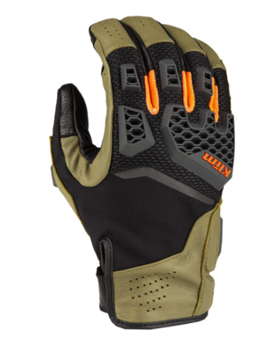 KLIM Baja S4 Glove SAGE - STRIKE ORANGE