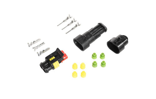 Touratech 2pol Superseal Connector - Set incl. Dummy Plug