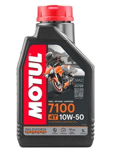 Motul 7100 10W50 Fully Synthetic Motorbike Oil - 1Ltr