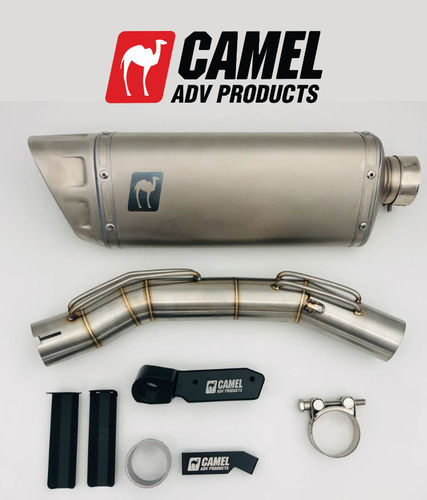 Camel ADV High Mount RALLY Exhaust Kit STANDARD - Tenere 700