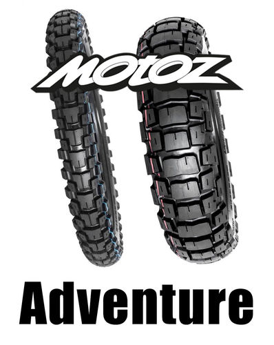 Motoz Adventure TUBELESS Tyre Set - 90/90-21 & 150/70-18