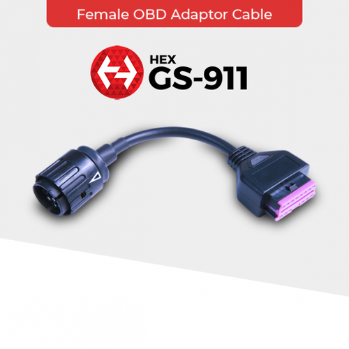Hex GS-911 Female OBD Adaptor Cable