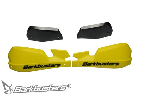 Barkbusters Kit - Hardware + VPS Guards - Harley Davidson Pan American - Yellow/Black
