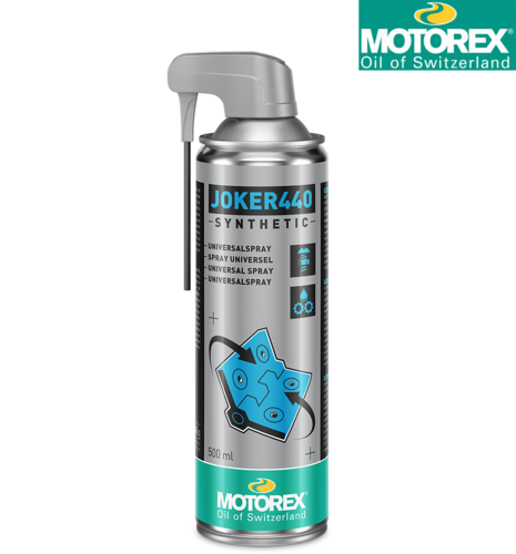 MOTOREX Joker 440 Synthetic Spray -  Dual Nozzle 500ml