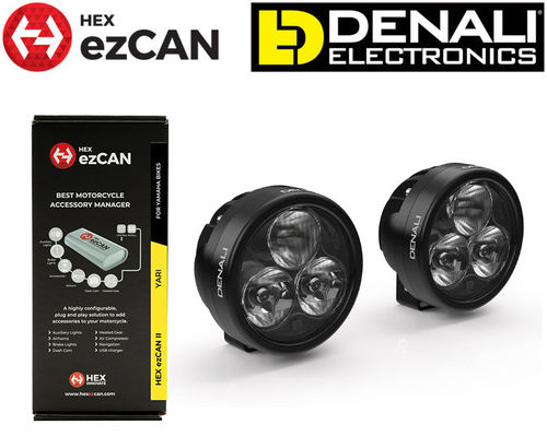 HEX ezCAN II / Denali D3 Light Kit - Tenere 700