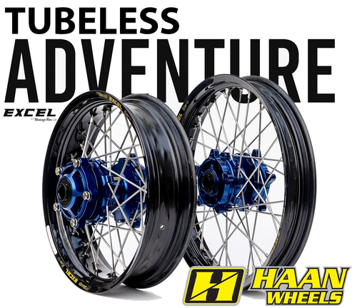 Haan / Excel - Tubeless Adventure Wheel Set