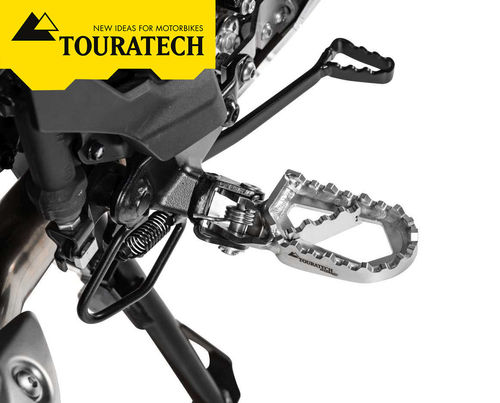 Touratech "Works" Long-Distance Foot Pegs - Honda XL750 Transalp