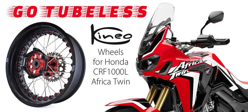 Kineo Front And Rear Tubeless Wheel Set – CRF1000 And CRF1000 Adventure Sport (2016>)