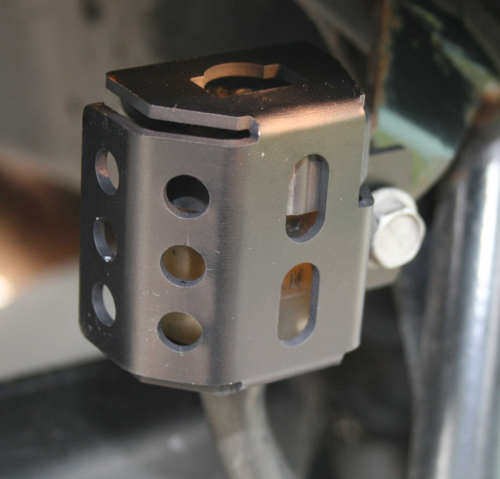 Rear Brake Reservoir Guard - Black