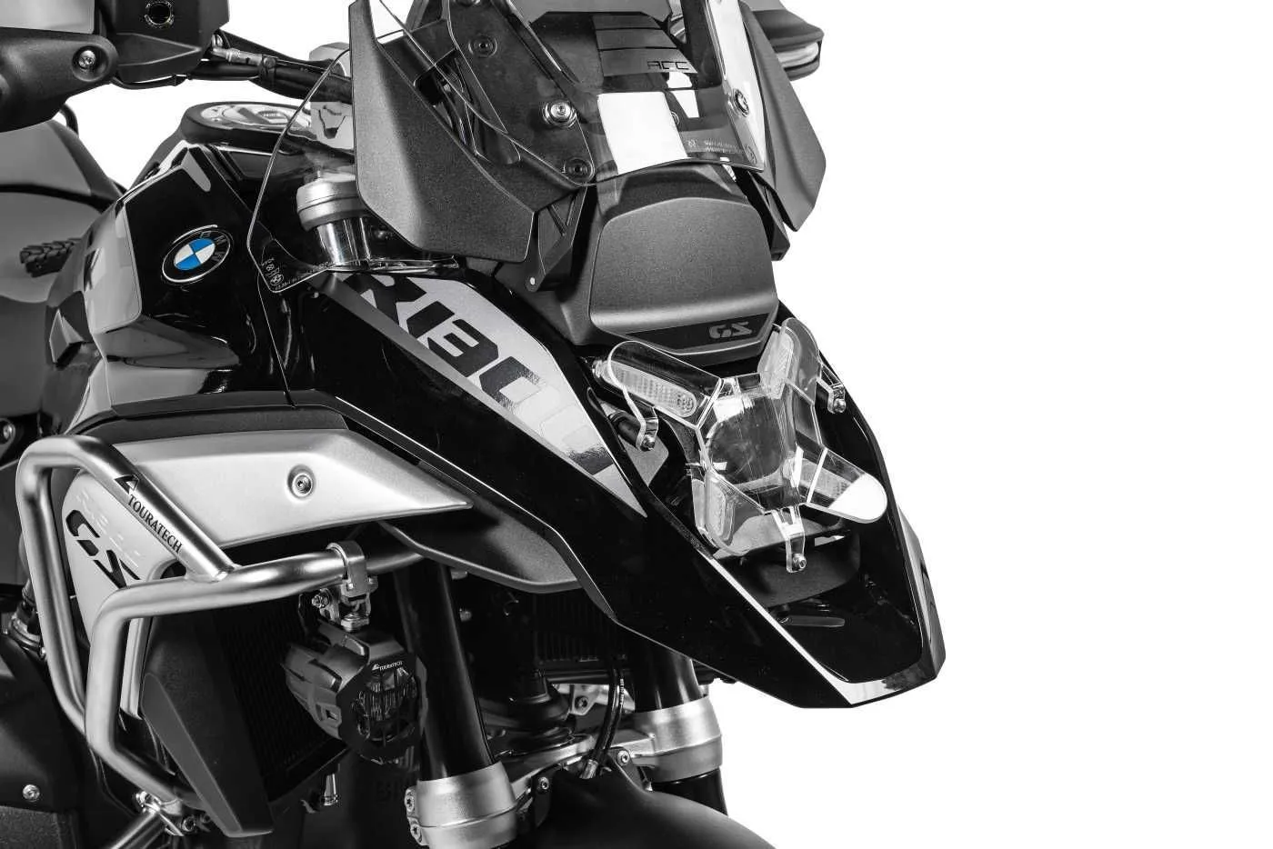 Touratech Quick Release Makrolon Headlight Guard - BMW R1300GS - Image 3
