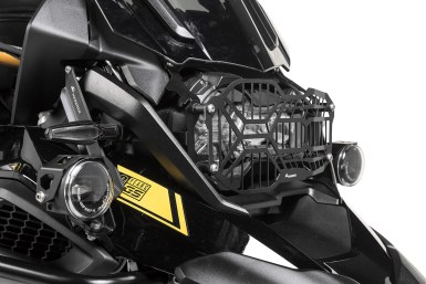 Quick Release Stainless Steel Headlight Guard - LED Headlight - BMW R1250GS/A