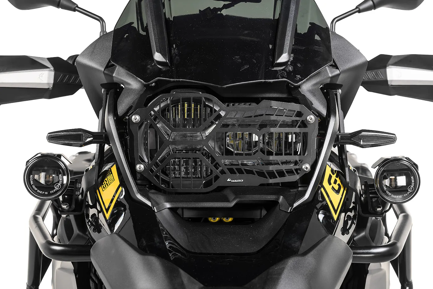 Quick Release Stainless Steel Headlight Guard - LED Headlight - BMW R1250GS/A - Image 2