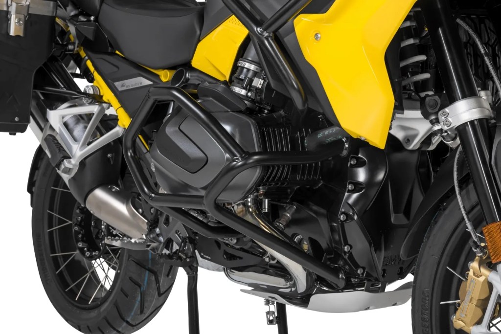 Stainless Steel Crash Bar, Black For BMW R1250GS